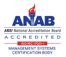 ANAB Accredited — ISO/IEC 17021-1 Management Systems Certification Body